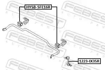 FEBEST HYSB-SFE16R