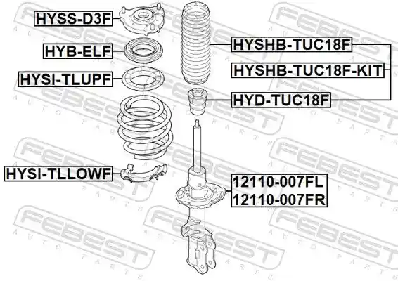 FEBEST HYSI-TLLOWF