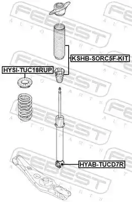 FEBEST HYSI-TUC18RUP