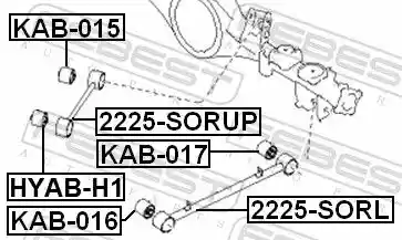 FEBEST KAB-015
