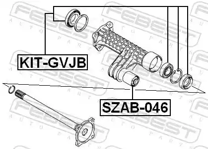 FEBEST KIT-GVJB