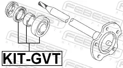 FEBEST KIT-GVT