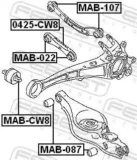FEBEST MAB-022