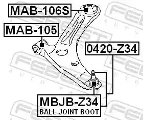FEBEST MAB-106S