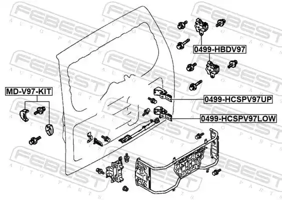 FEBEST MD-V97-KIT