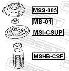 FEBEST MSI-CSUP