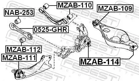 FEBEST MZAB-112