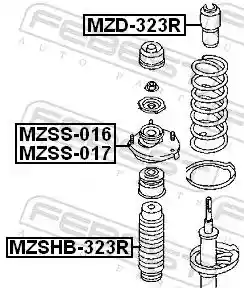 FEBEST MZD-323R