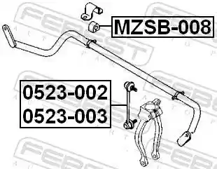 FEBEST MZSB-008