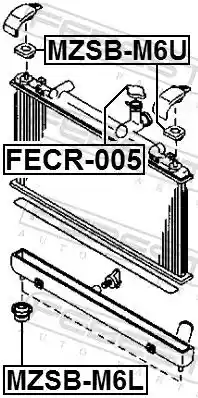 FEBEST MZSB-M6U