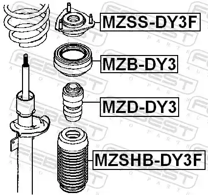 FEBEST MZSHB-DY3F