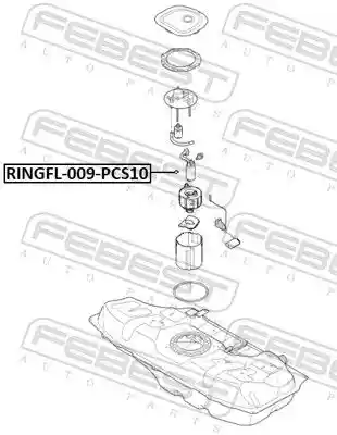 FEBEST RINGFL-009-PCS10
