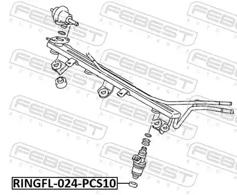 FEBEST RINGFL-024-PCS10