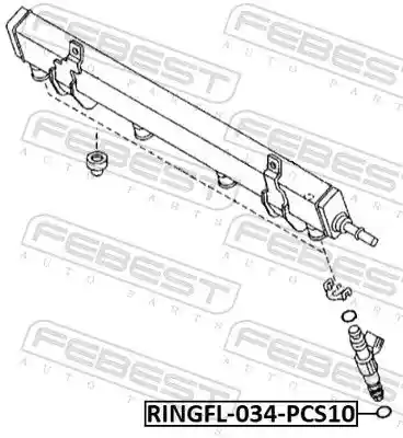 FEBEST RINGFL-034-PCS10