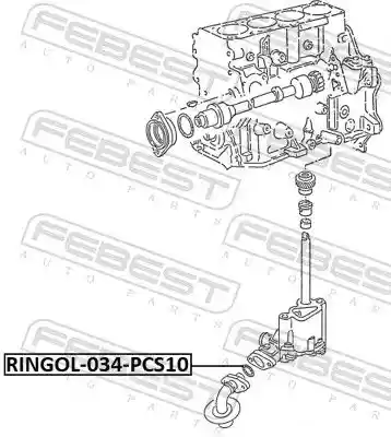 FEBEST RINGOL-034-PCS10