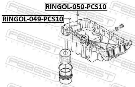 FEBEST RINGOL-050-PCS10