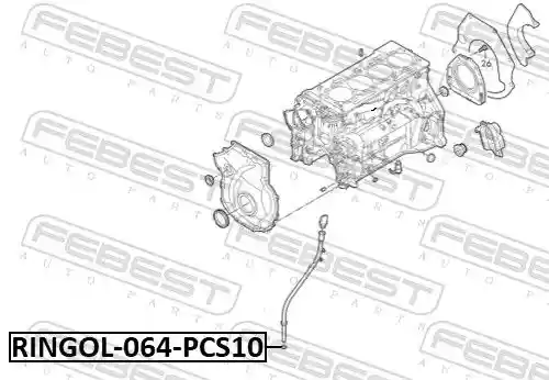FEBEST RINGOL-064-PCS10