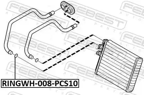 FEBEST RINGWH-008-PCS10