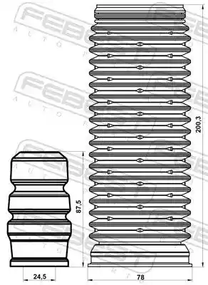 FEBEST SKSHB-OCTIIF-KIT
