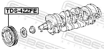 FEBEST TDS-4ZZFE