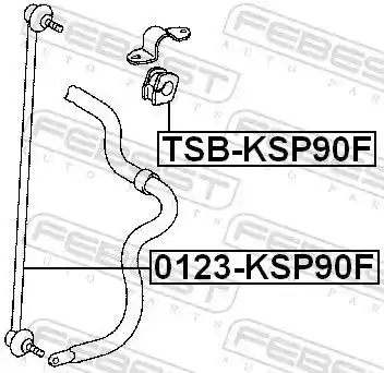FEBEST TSB-KSP90F