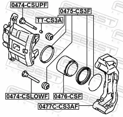 FEBEST TT-CS3A