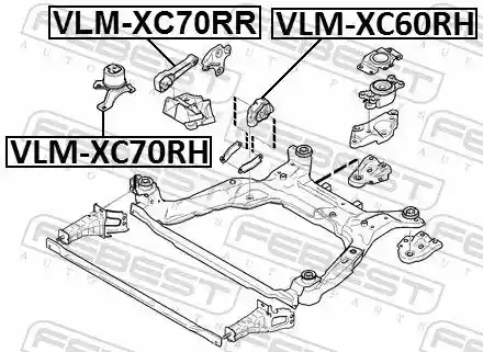 FEBEST VLM-XC70RH