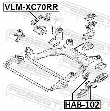 FEBEST VLM-XC70RR