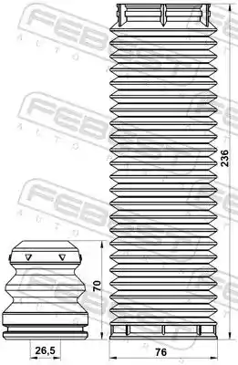 FEBEST VLSHB-S80F-KIT