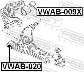 FEBEST VWAB-020