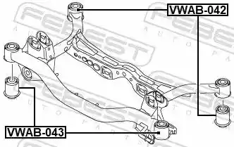 FEBEST VWAB-042