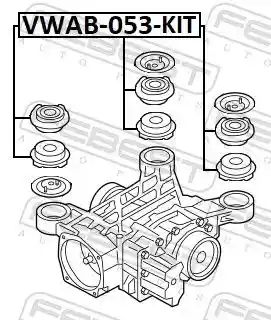 FEBEST VWAB-053-KIT