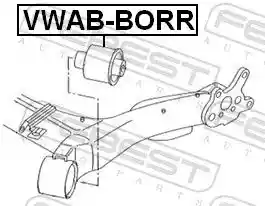 FEBEST VWAB-BORR