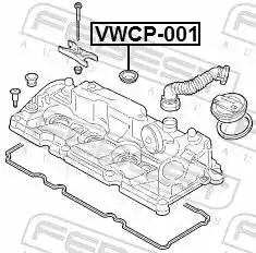 FEBEST VWCP-001