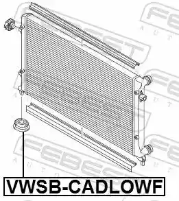 FEBEST VWSB-CADLOWF