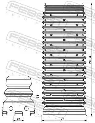FEBEST VWSHB-CCF-KIT
