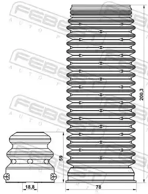 FEBEST VWSHB-GOLVIF-KIT