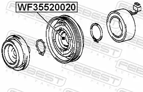 FEBEST WF35520020