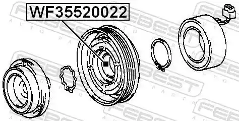 FEBEST WF35520022