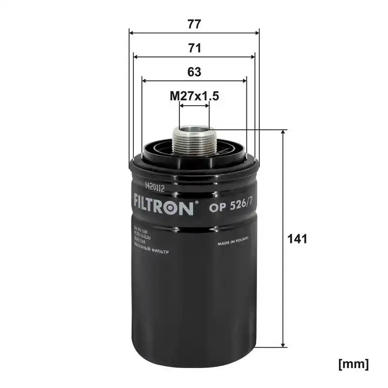 FILTRON OP 526/7