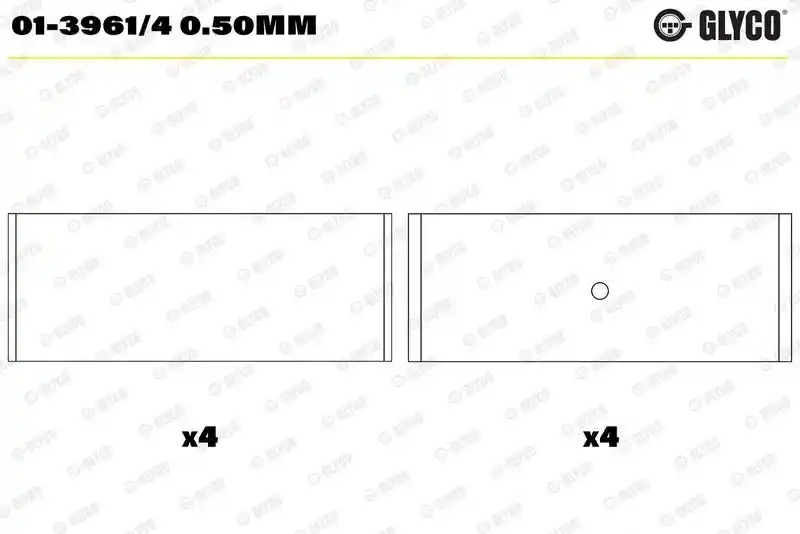 GLYCO 01-3961/4 0.50MM