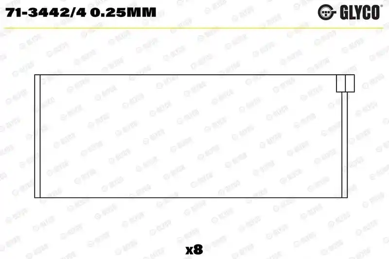 GLYCO 71-3442/4 0.25mm