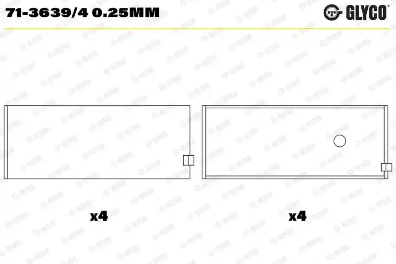 GLYCO 71-3639/4 0.25mm