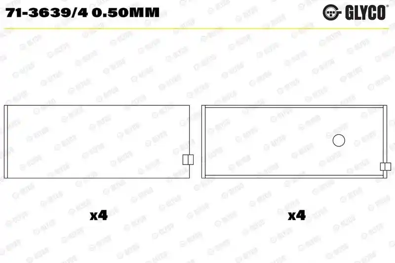 GLYCO 71-3639/4 0.50mm