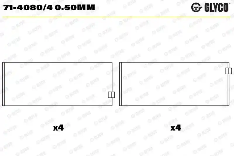 GLYCO 71-4080/4 0.50mm GLYCO 71-4080/4 0.50mm