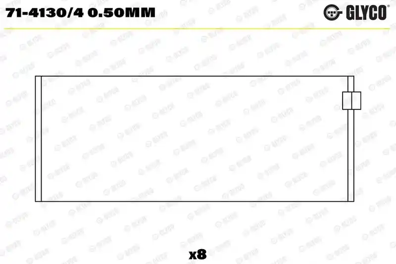 GLYCO 71-4130/4 0.50mm