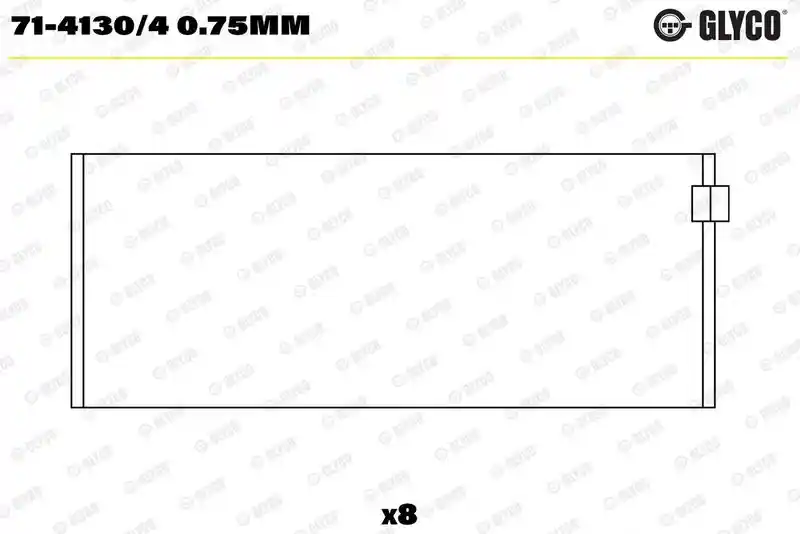 GLYCO 71-4130/4 0.75mm