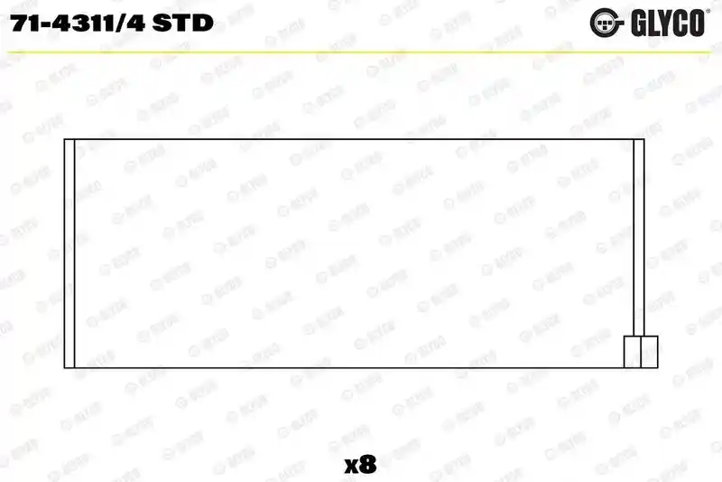 GLYCO 71-4311/4 STD
