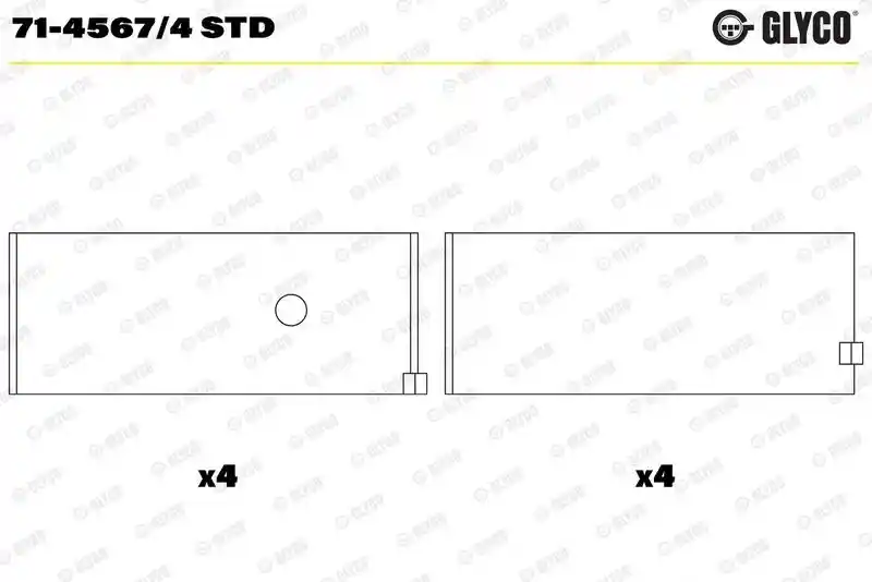 GLYCO 71-4567/4 STD