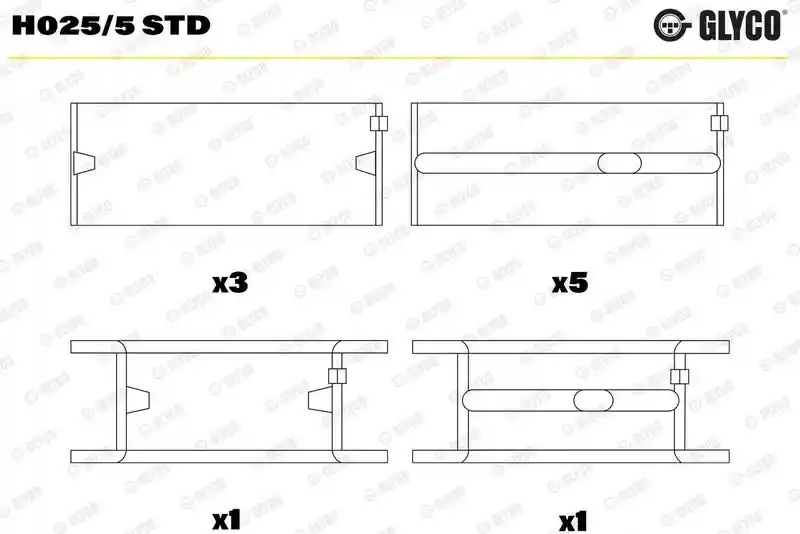 GLYCO H025/5 STD